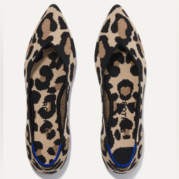 Rothy's Shoes - NIB Rothy’s Desert Cat The Point size 8.5 leopard print
